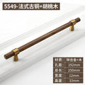 Antique Kitchen Cabinet Storage Handles Nordic Zinc Alloy+Wood Drawer Knobs Wardrobe Cupboard Door Pulls Home Furniture Handles